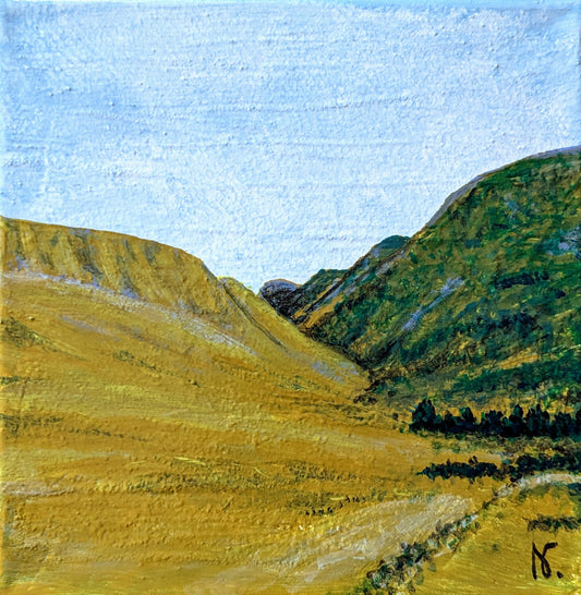 AVAILABLE - Tablelands Study 10x10"