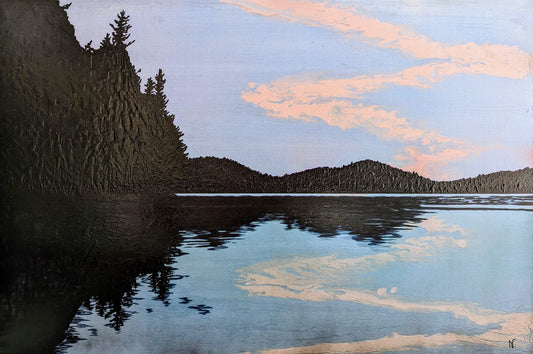 SOLD - Cottage Inlet, 2023 (24x36)